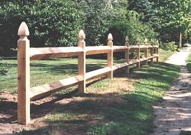 2 Rail Square Cedar Medium™