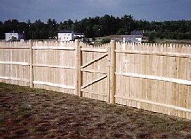 6' Stockade with Gate