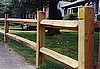 2 Rail Pressure Treated Fence